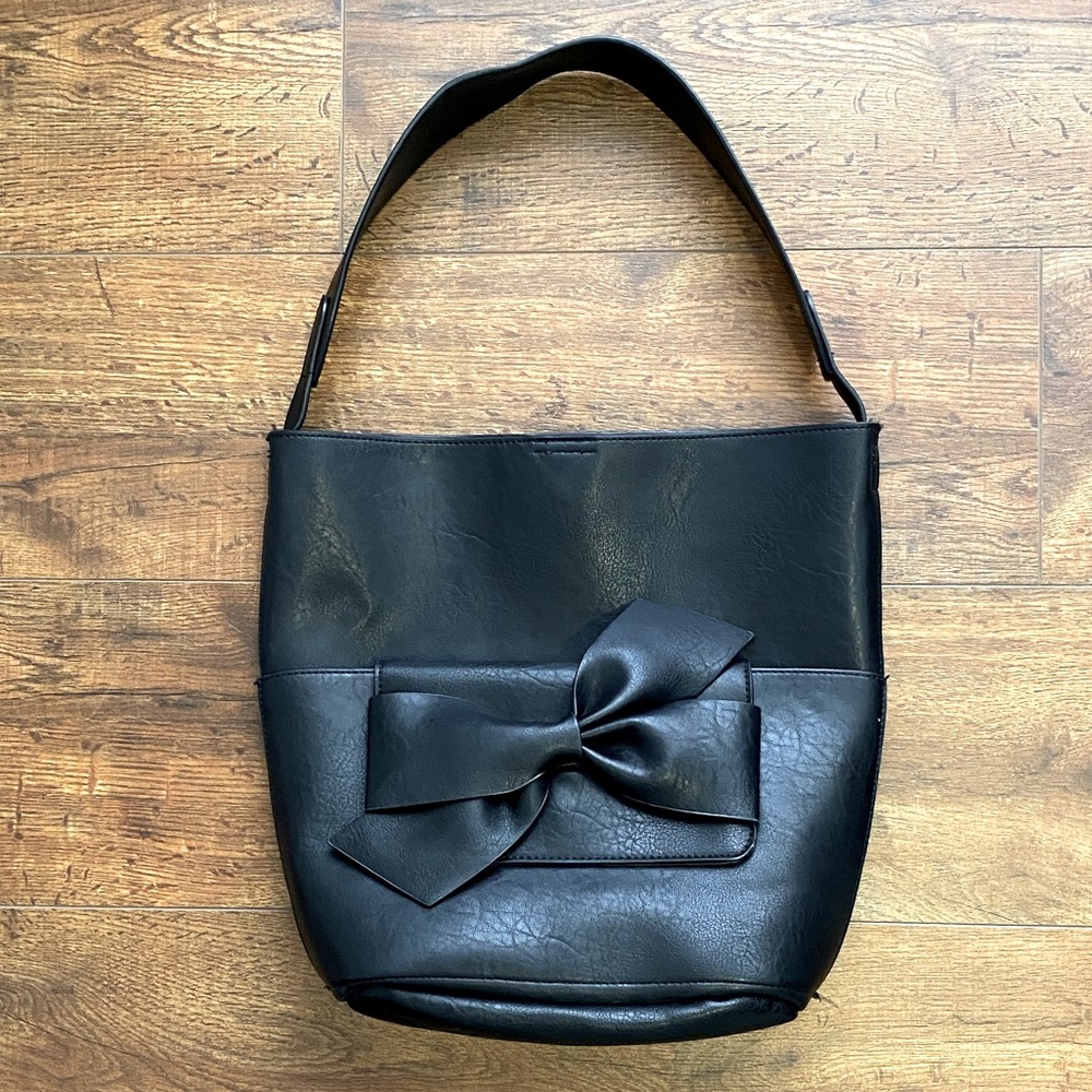 Anthropologie bucket style purse